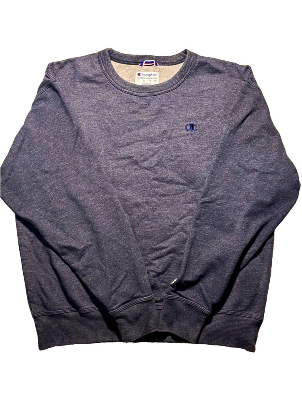 Champion Men’s Crewneck Sweatshirt - Dark Heather Navy